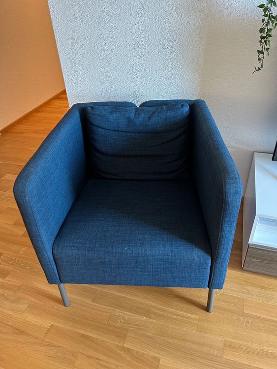 IKEA Sessel (EKERÖ, Blau) Kaufen auf Ricardo