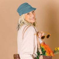 Sonnenhut Kalea Taubenblau, Sonnenschutzfaktor 50+
