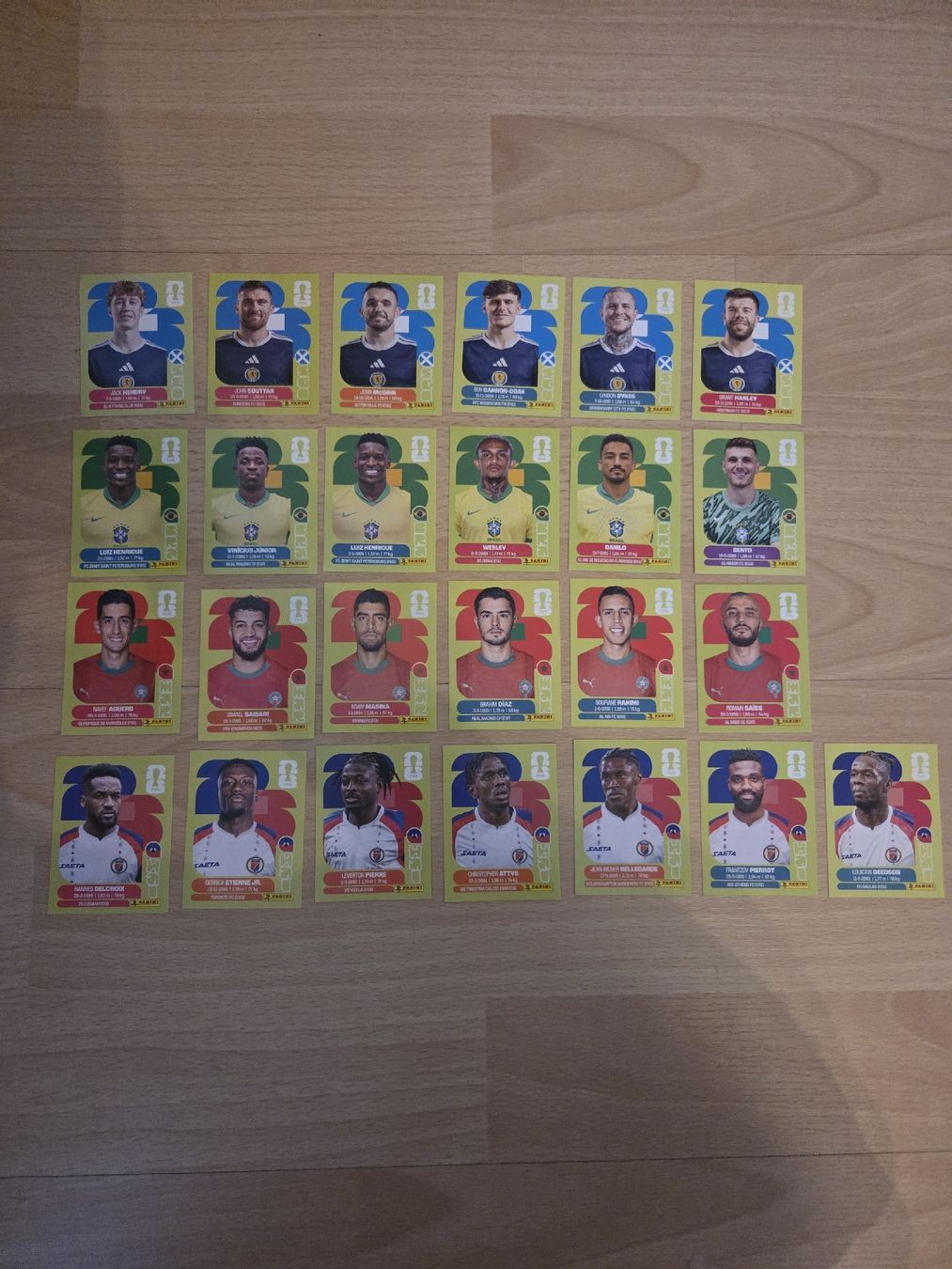Panini Sammelbilder & Trading cards: PANINI WM 26 GRUPPE C – Neu (gemäss Beschreibung) aus Wettingen von Schiavano11