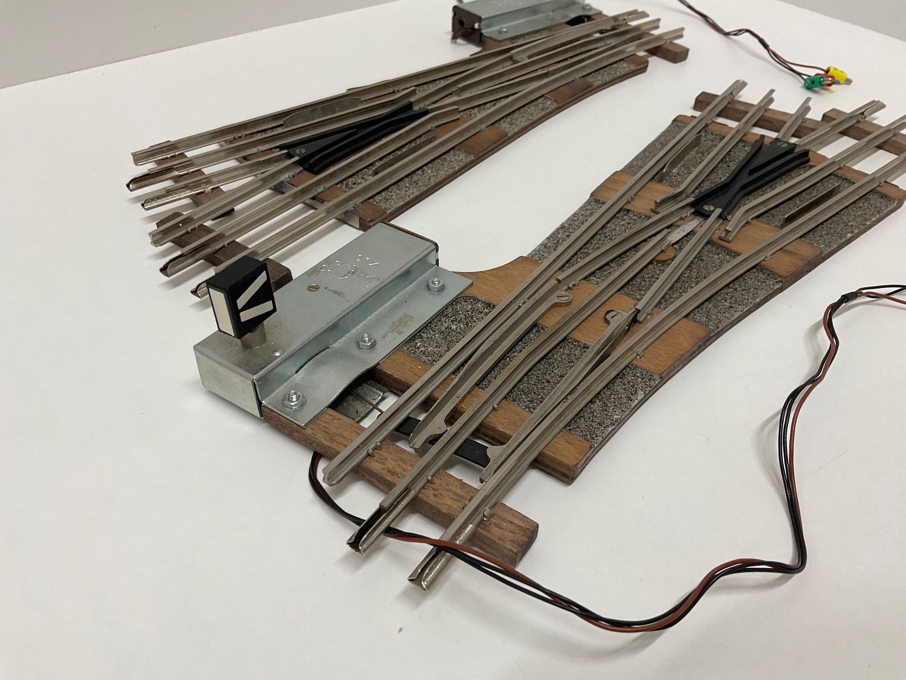 Buco Modellini di ferrovie: BUCO Spur 0 Weichenpaar Elektrisch, Bespielt Test io. – Usato da Chur venduto da Chur75 2