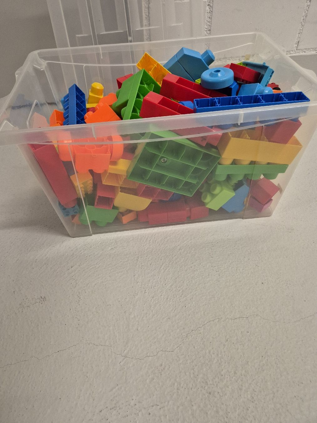 Lego Kit di costruzioni: Lego-Mega Bloks Bausteine Gross, 3 verschieden Grössen – Usato da Altendorf venduto da caj_hry2 1