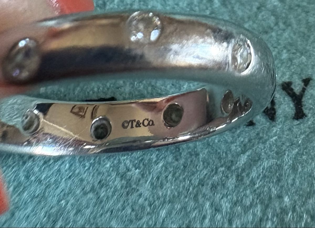 Tiffany & Co. Anelli: Tiffany Etoile Platinring Gr. 54 – Usato da Baden venduto da est_92cz 2