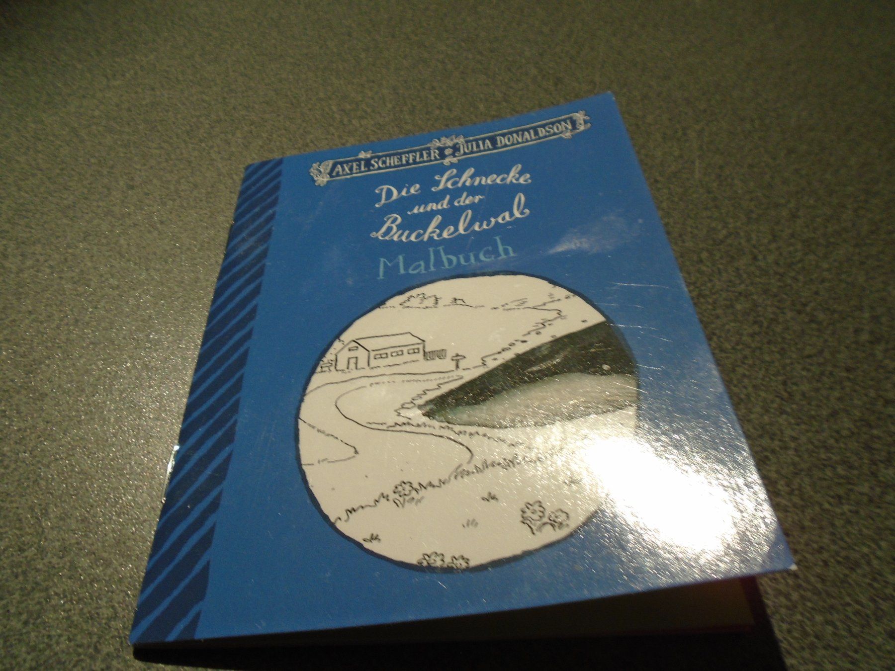 Libri: Die Schnecke und der Buckelwal, Malbuch – Usato da Zürich venduto da abraxas1291
