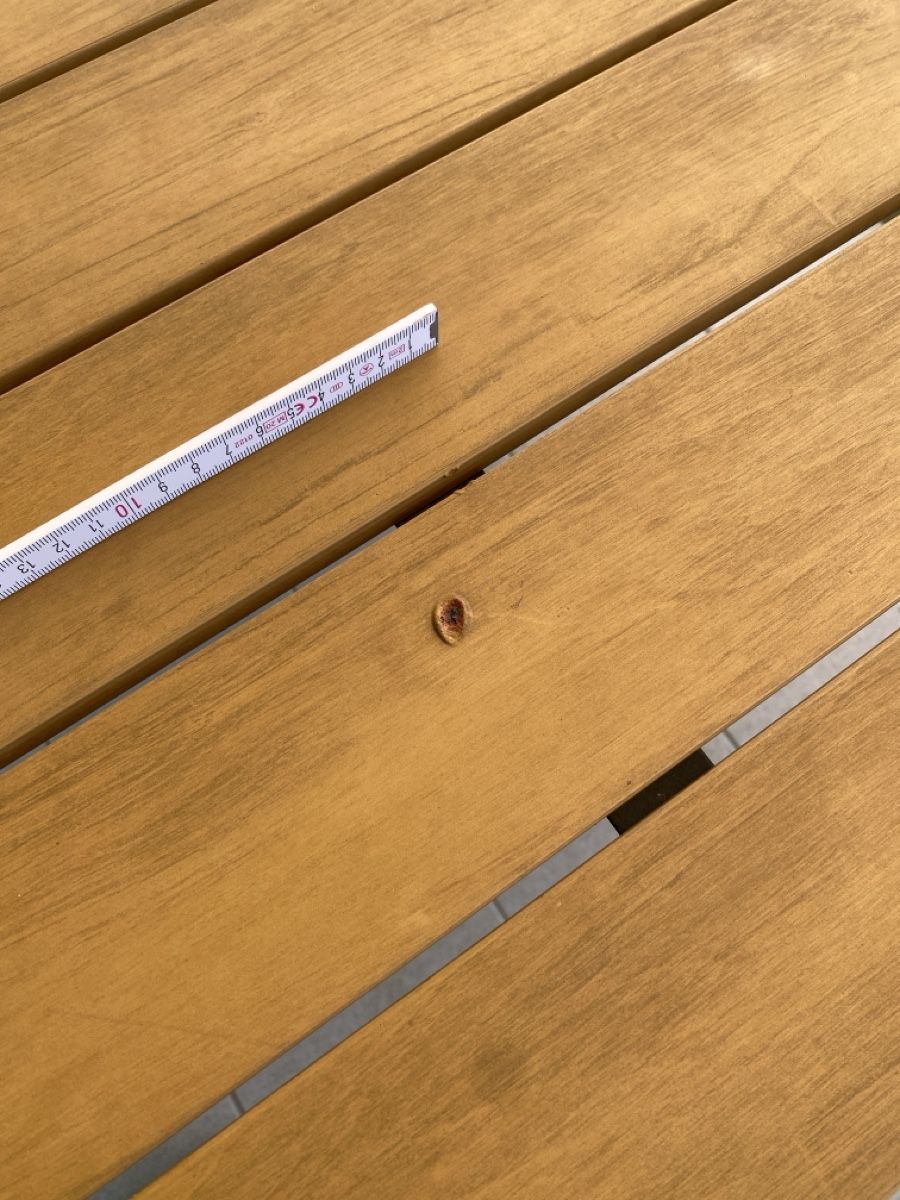 Tavoli: Gartentisch Holz Metall – Usato da Emmenbrücke venduto da publikum 3