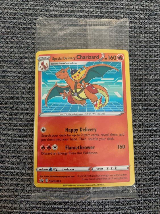 Pokemon Special Delivery Charizard SWSH075 | Kaufen auf Ricardo