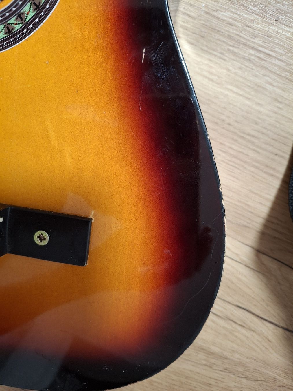 Strumenti musicali: Sankai Akustikgitarre mit Tasche  – Usato da Bäriswil BE venduto da vonys 6