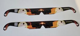 2 x Sonnenfinsternisbrille