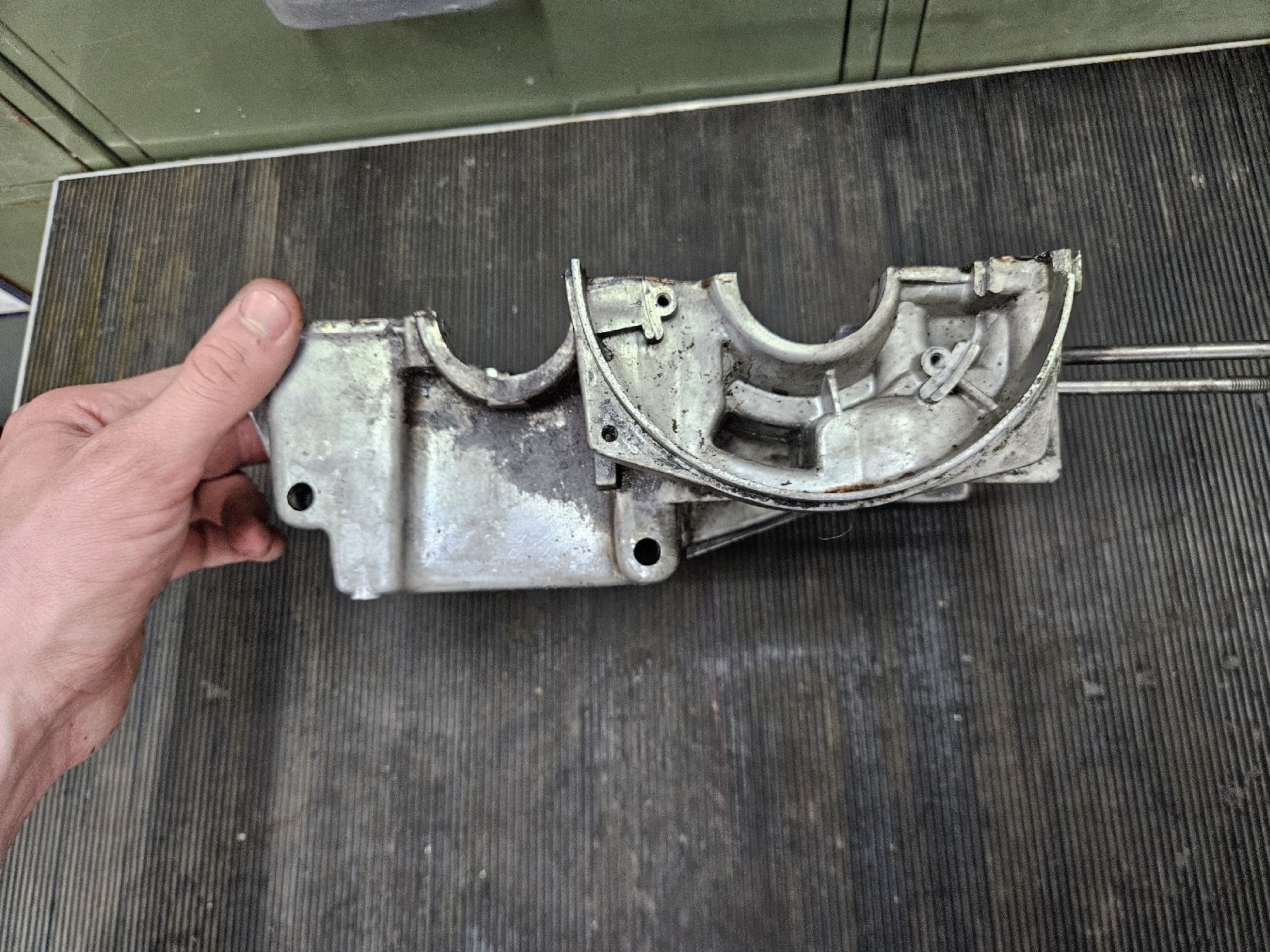 Puch Parti ricambio per ciclomotori: Puch e50 obere Motorenhälfte  – Usato da Mellingen venduto da Mech-Service 1