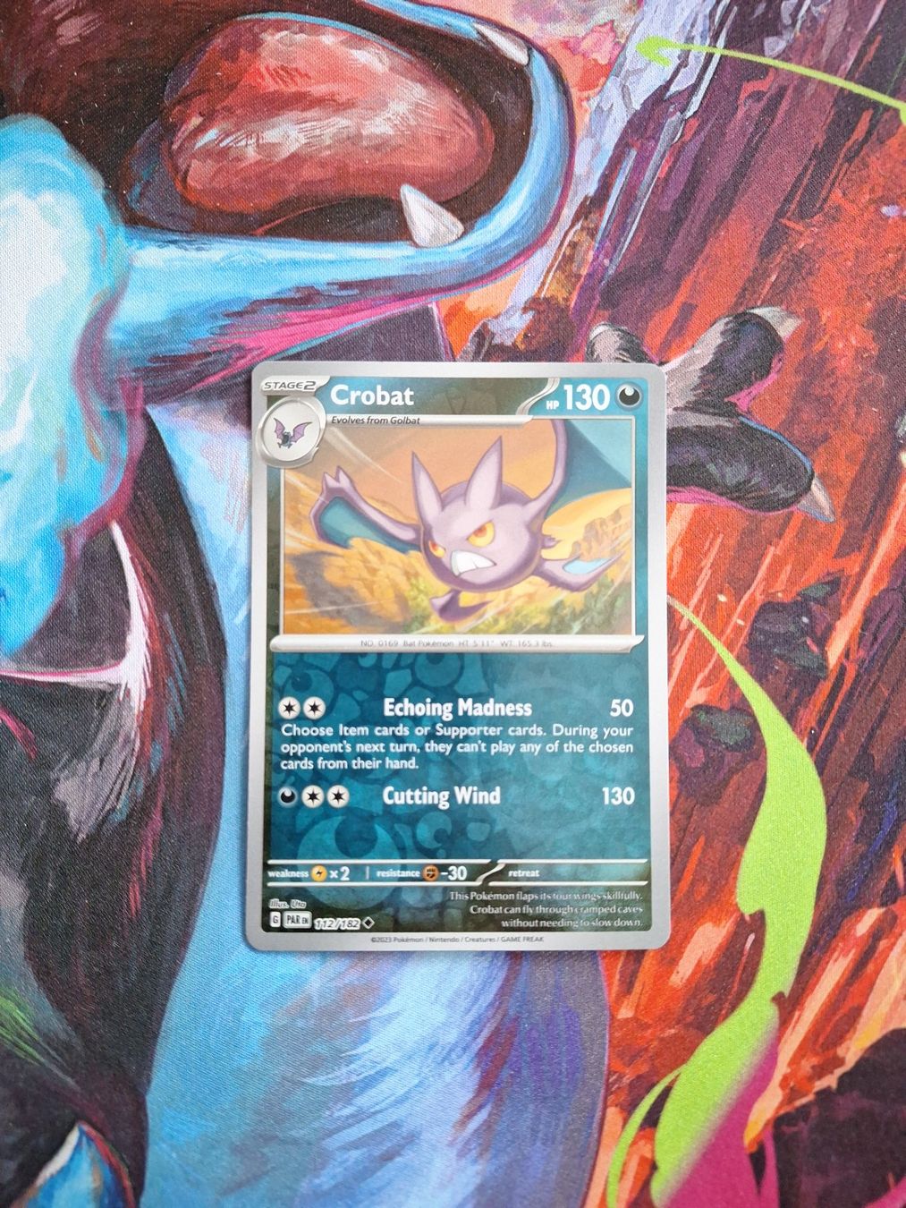 Pokémon Carte collezionabili: Crobat - Reverse Holo - Pokemon Paradox Rift – Usato da Altstätten SG venduto da GGsGameshop