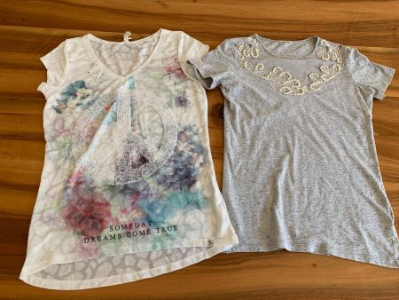 GUESS & KEY LARGO super schöne T-Shirts Gr. S