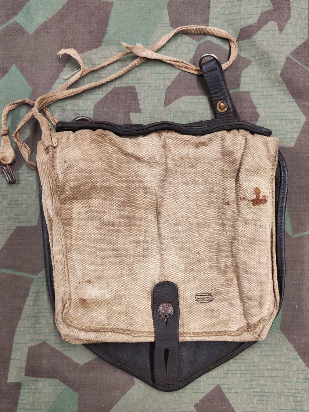 Schweizer Armee Uniformi: Brotsack Ord. 1898 – Usato da Bauma venduto da SwissMilitaria 1