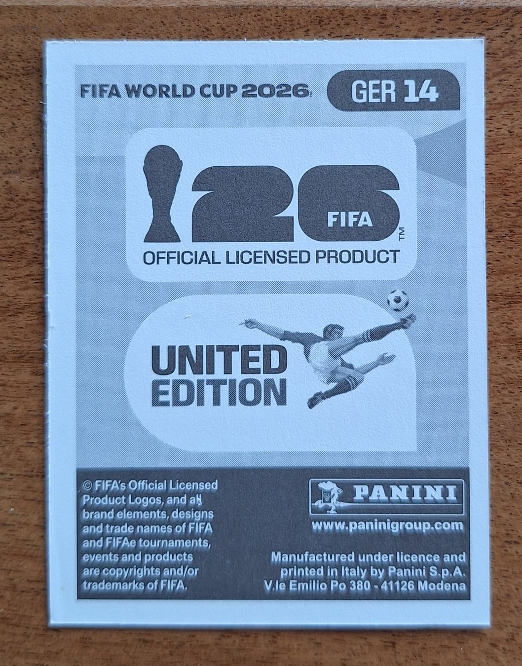 Panini Sammelbilder & Trading cards: Panini Léon Goretzka GER 14 – Neu (gemäss Beschreibung) aus Romanens von Crocette 1