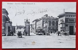 AK ITALIA MODENA VITTORIO EMAN. CENSURA SAFENWIL AARGAU 1917