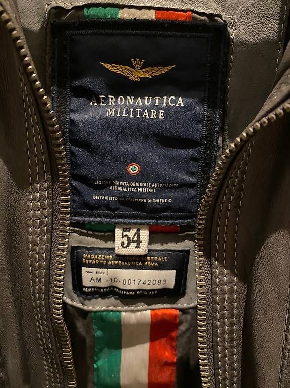 Jacken: Aeronautica Militare Lederjacke Original – Gebraucht aus Herznach von cassanese87011 2