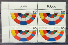 Deutschland-Mi 1002 Viererblock ** (35)