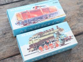 Märklin Doppelpack Rangierlok + Dampflok Telex H0 3072/3031