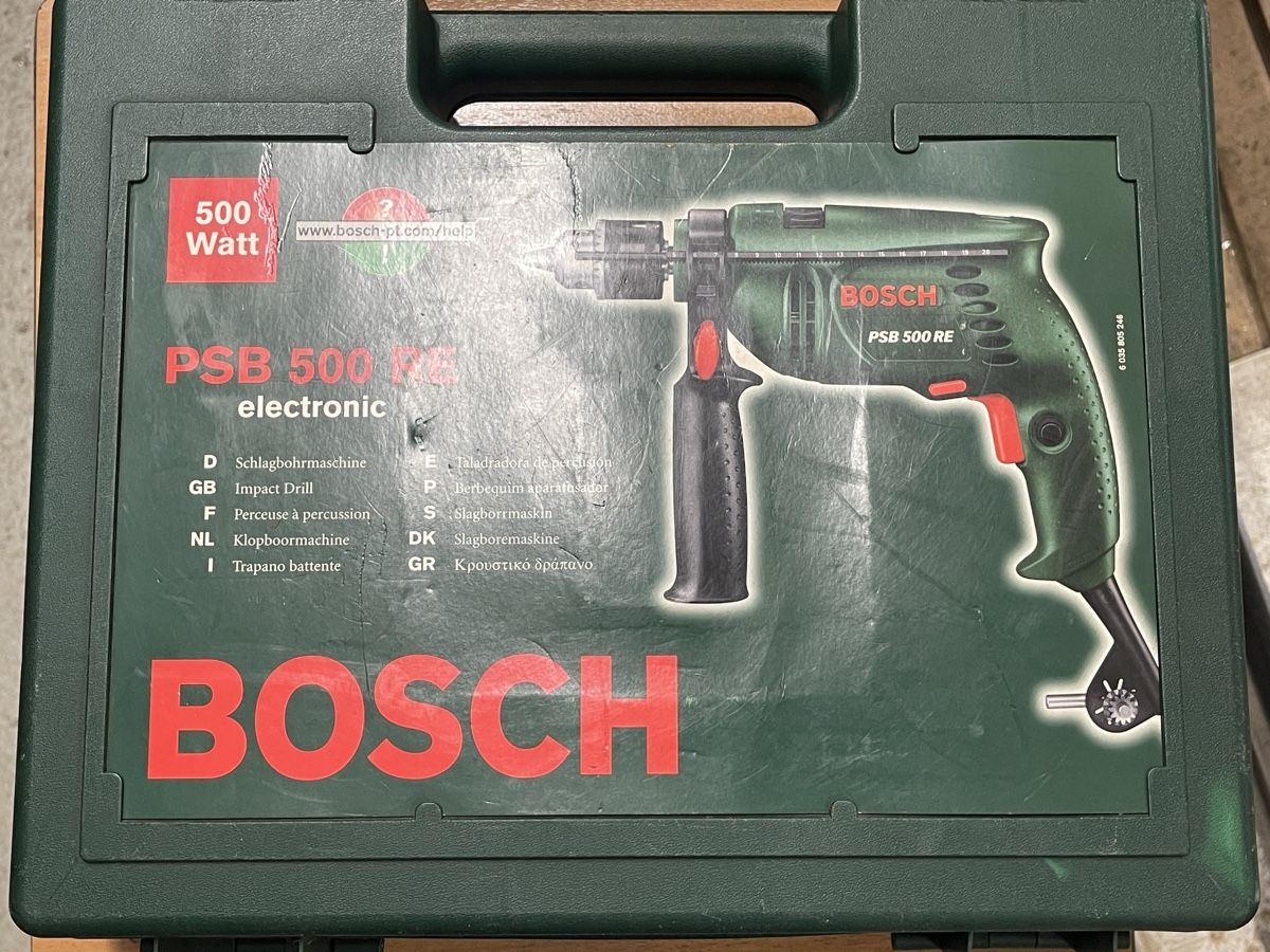 Bosch Trapani: Bosch PSB 500 RE, 500 W, – Usato da Heimberg venduto da Laba0 1