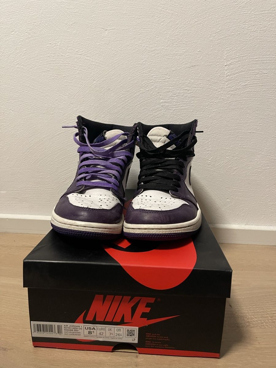 Jordan Herrenschuhe: Air Jordan 1 Retro High OG Purple – Gebraucht aus Neftenbach von Maroo_109 1