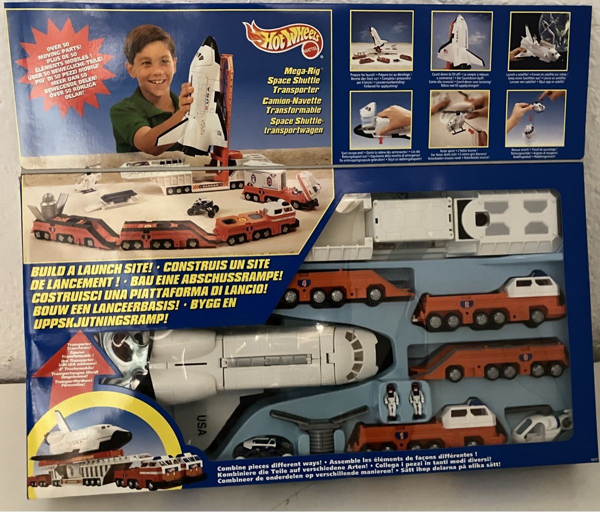 Hot Wheels Modellini d'auto: Hot wheels Spaceshuttle Set von Mattel – Nuovo e nell'imballaggio originale da Lausen venduto da pipo4415