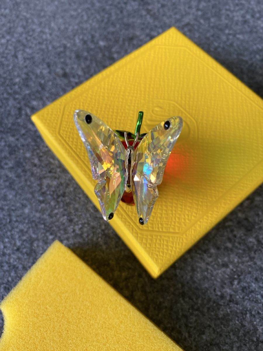 Swarovski Statuette: Swarovski Erdbeere Schmetterling mit Box – Nuovo (secondo la descrizione) da Effretikon venduto da Kiri013 3