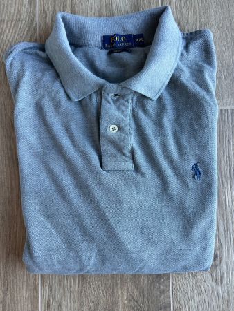 Polo Ralph Lauren homme gris taille XXL