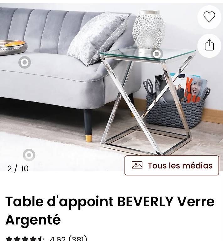 Tische: Table d'appoint  – Gebraucht aus Vich von NatachaCK 3