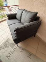 Ledersofa für 2 Personen 