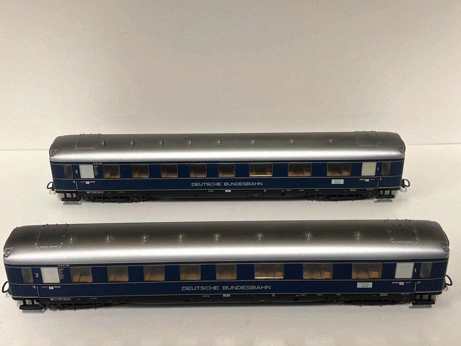 Märklin Modellini di ferrovie: Märklin H0 Schnellzugwagen DB Set – Usato da Geroldswil venduto da TopTrain54 1