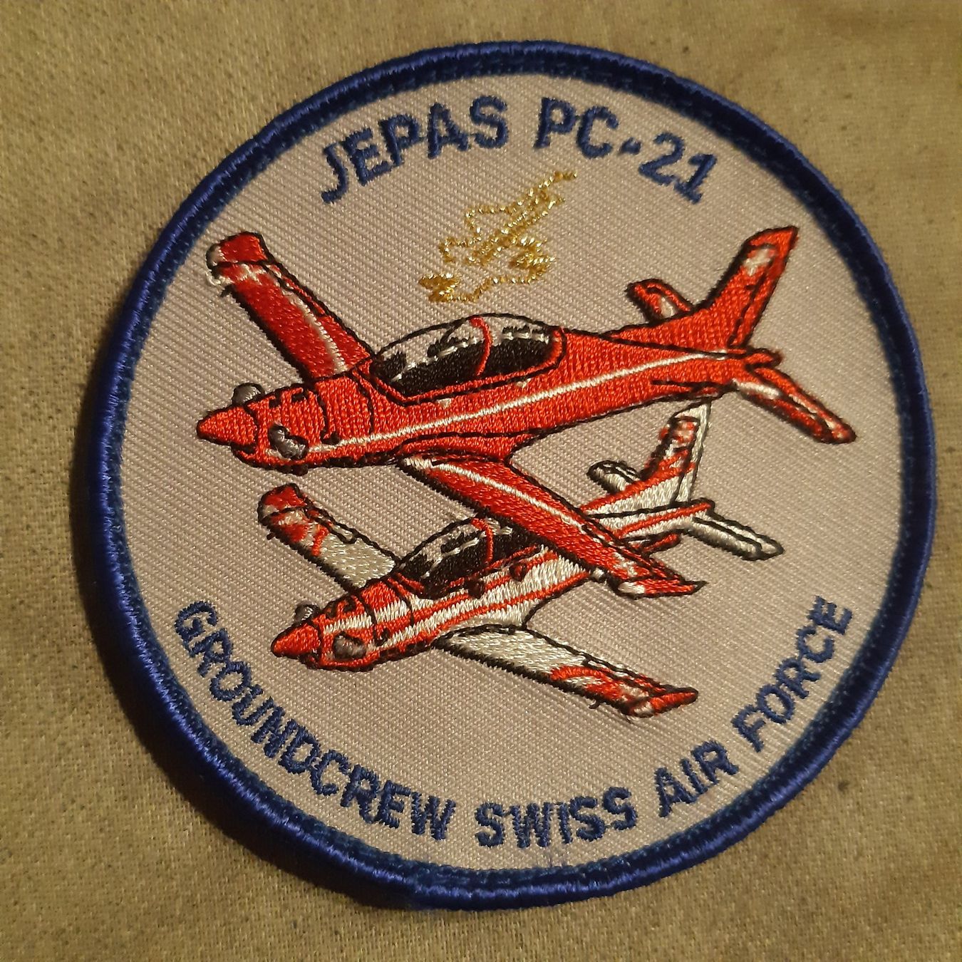 Ansichtskarten: Patch PC-21 Schweizer Luftwaffe – Gebraucht aus Giffers von attila07