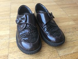 Leder Schuhe Mädchen, Gr 32