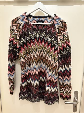 Strickpullover Schweizer Label Klamott S Oversized