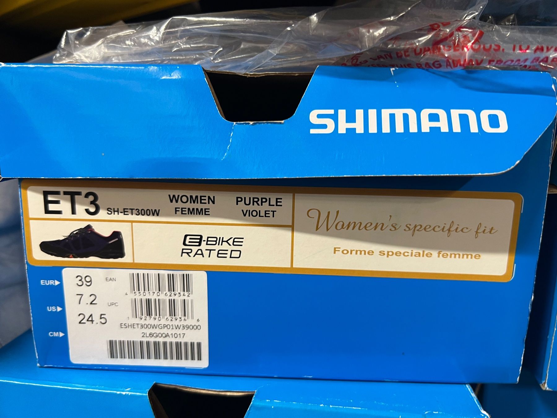 Shimano Scarpe da donna: Shimano ET-3 Damen MTB Schuhe Gr. 39 – Nuovo e nell'imballaggio originale da Roggwil BE venduto da and_sl26 1