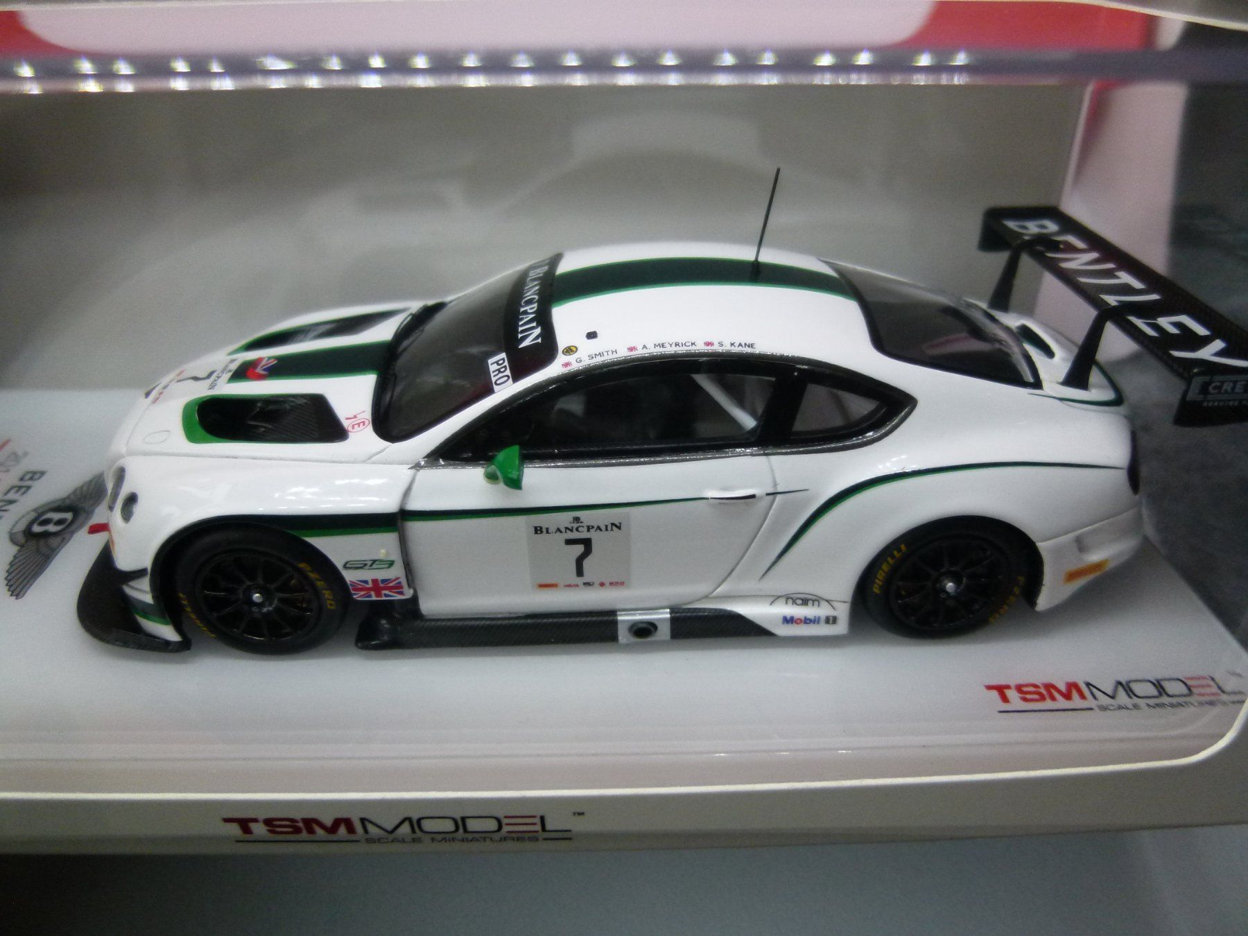 Bentley Modellini d'auto: BENTLEY GT3 - Blancpain Silverstone -TRUE SCALE MODEL =teuer – Nuovo (secondo la descrizione) da Reiden venduto da Aston2 3