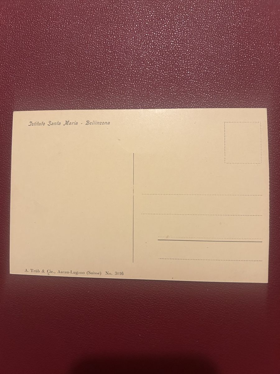 Cartes postales: Istituto Santa Maria Bellinzona  – D'occasion à Breganzona par Milesbo 1