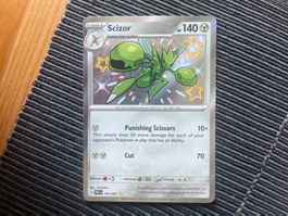 Pokemon Scizor Shiny Paldean Fates