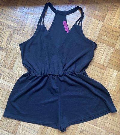 Playsuit élégant noir - Boohoo - taille 40