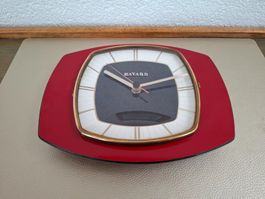 Superbe Horloge Murale Formica Vintage BAYARD – Design 1960