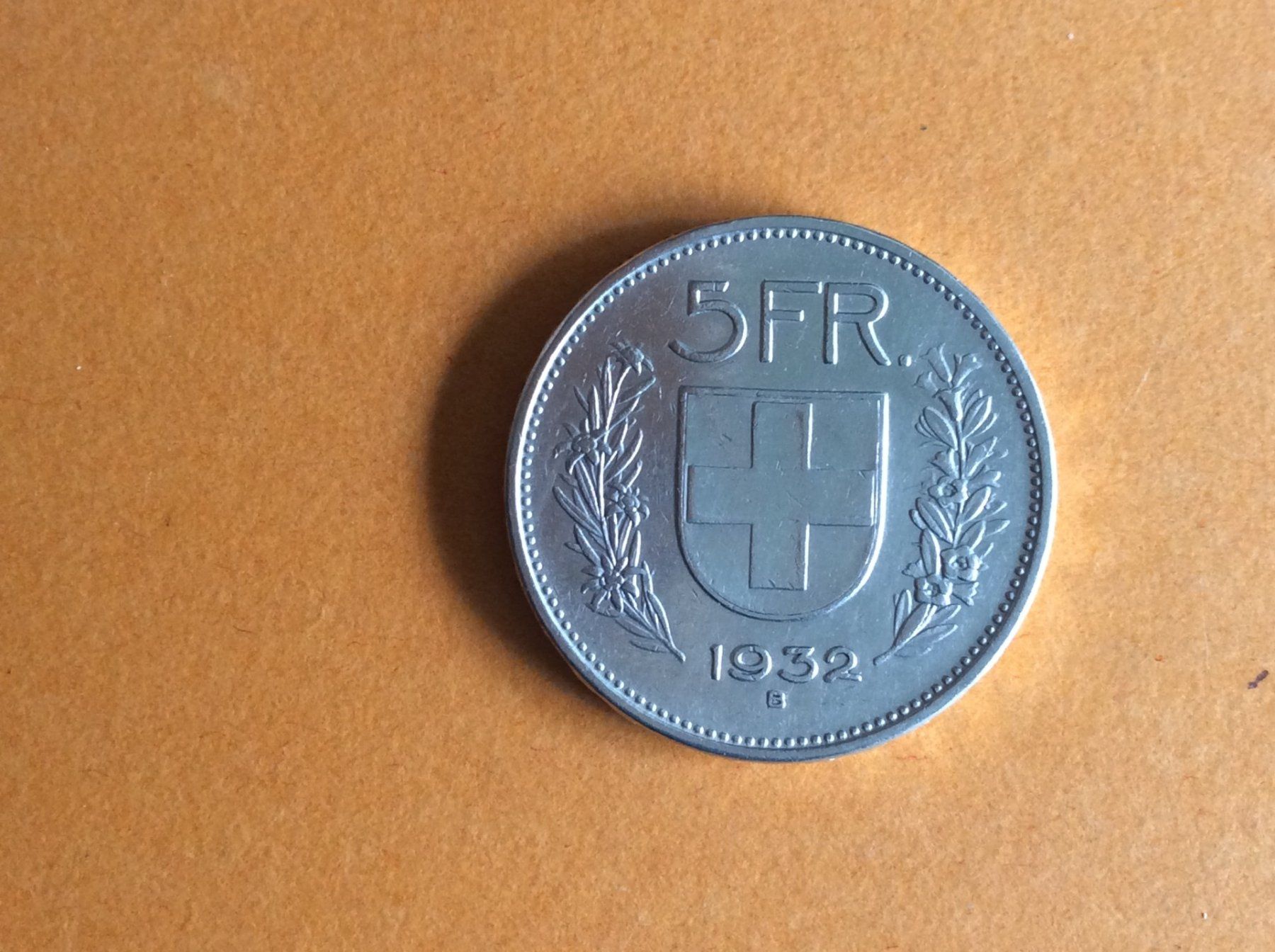 Toutes les monnaies: 5 francs  1932  Belle – D'occasion à Genève par pie_fh2d