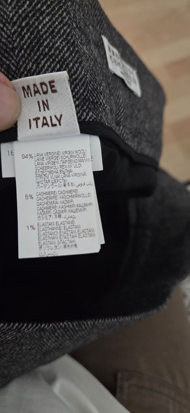 Brunello Cucinelli Gonne: Brunello Cucinelli Rock Wolle 38 – Usato da Hellbühl venduto da Veci02 1