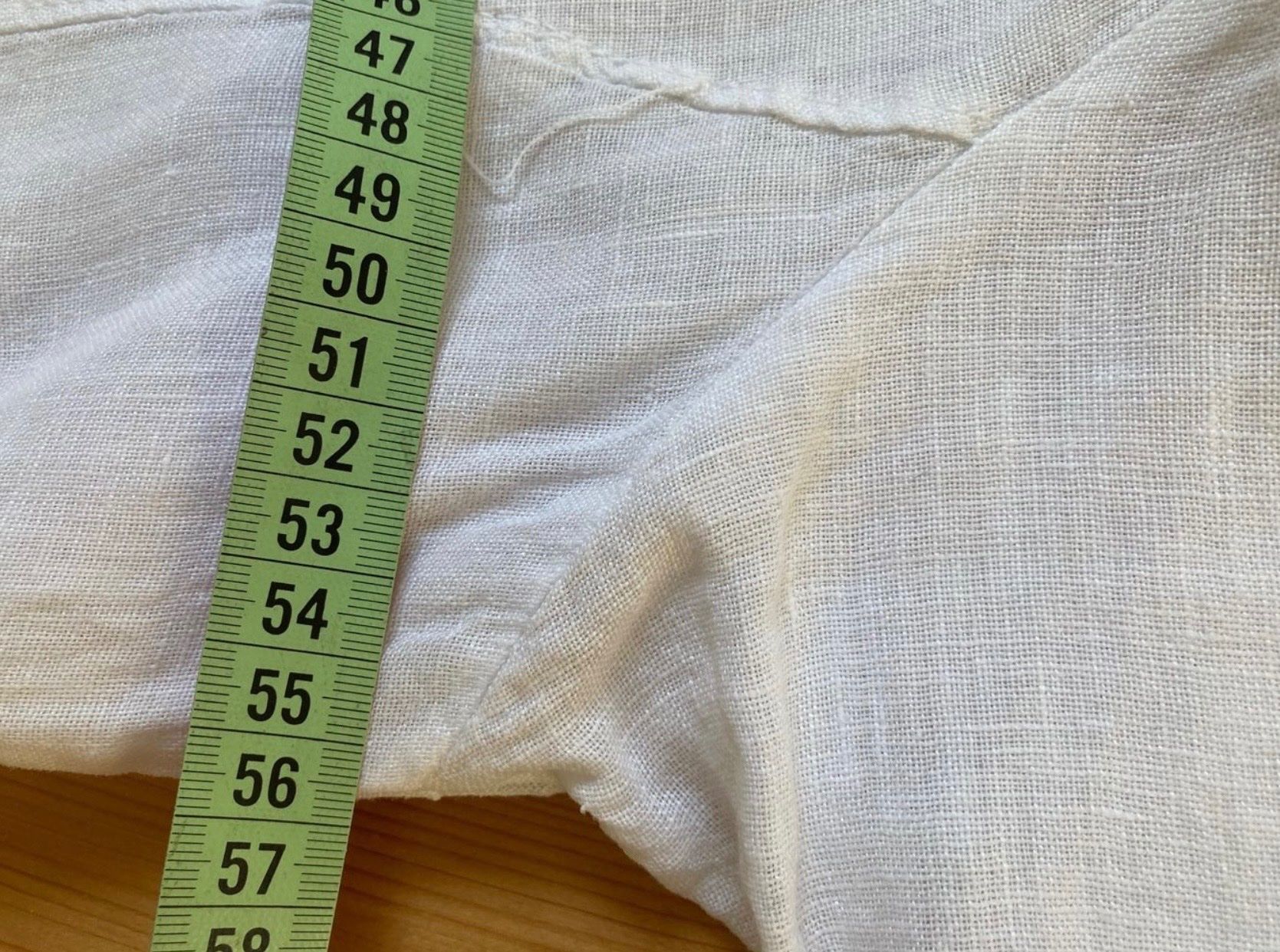 Vestiti: Luftiges Leinen Kleid in weiss Grösse L – Nuovo (secondo la descrizione) da Zollikon venduto da dorean 4