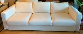 Vimle Sofa & Hocker mit hochwertigem Bezug von BEMZ
