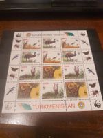 Bloc de timbres rares Turkménistan Dashkhovuz Velayat