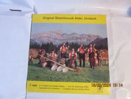 Vinyl-Single Original Streichmusik Alder , Urnäsch