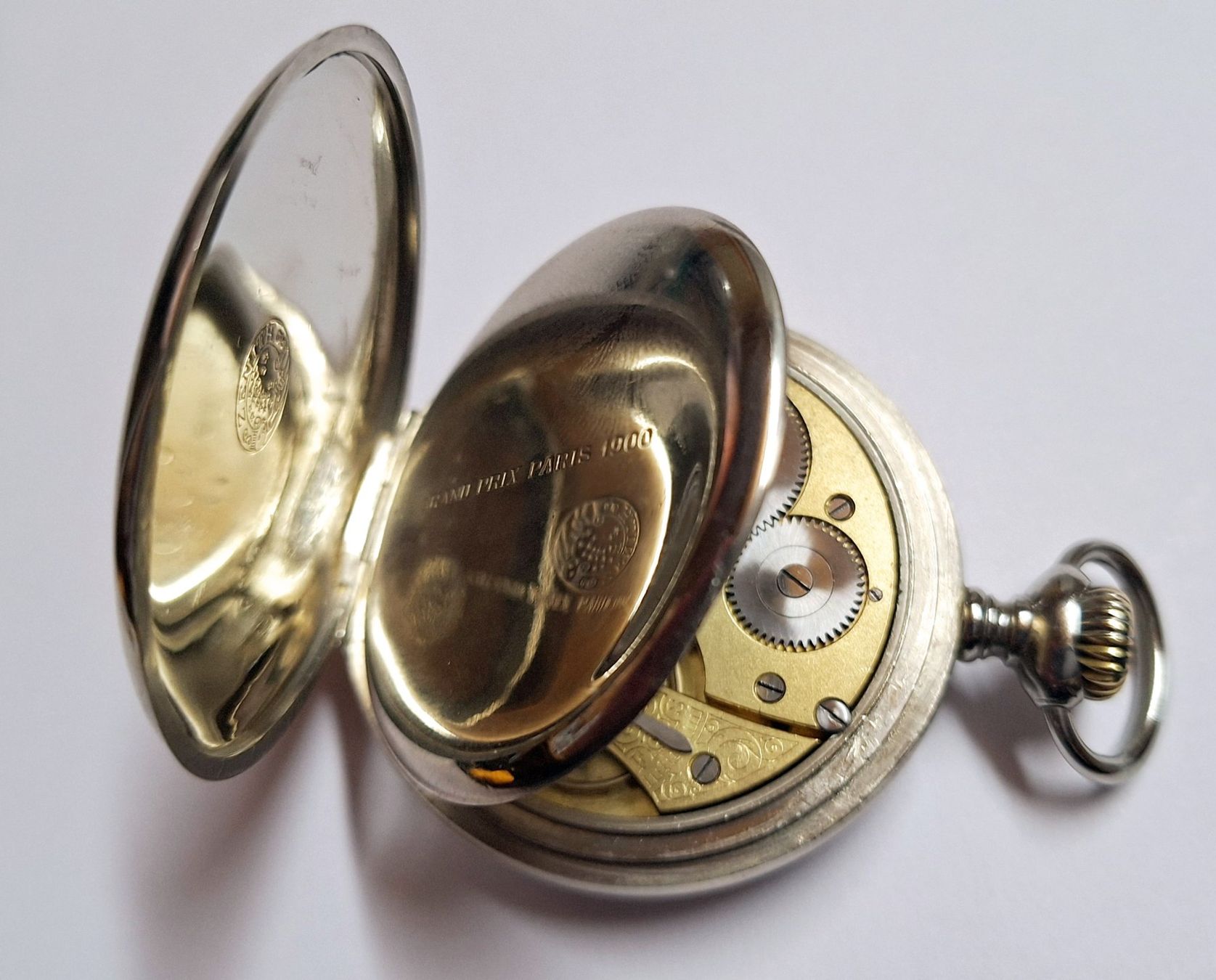 Zenith Uhren: Zenith Taschenuhr mit Kette. – Gebraucht aus Madiswil von  8