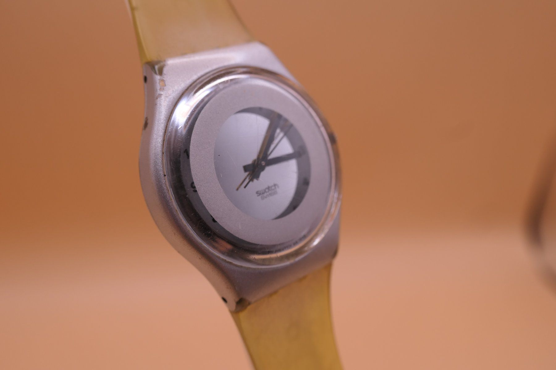 Swatch Orologi: Swatch Gent "BACK UP" GM140, neue Batterie – Usato da Thun venduto da CHRONOTIKA 2