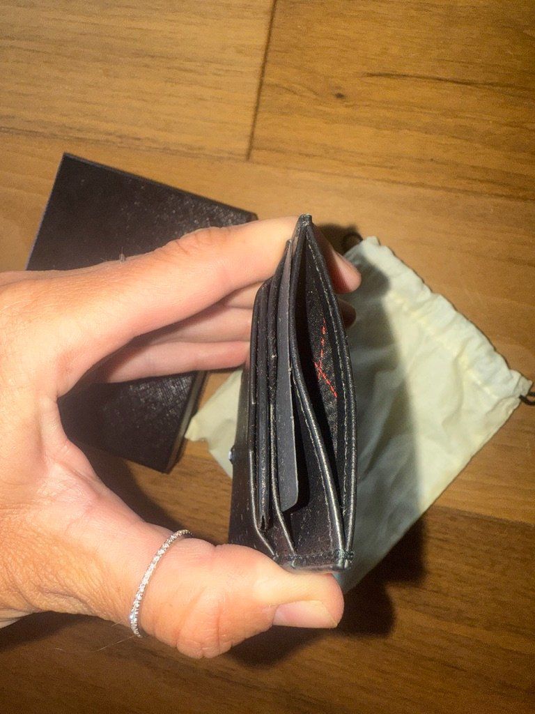 Montblanc Portafogli: New Montblanc leather cardholder – Nuovo e nell'imballaggio originale da St-Sulpice VD venduto da juhdu 3