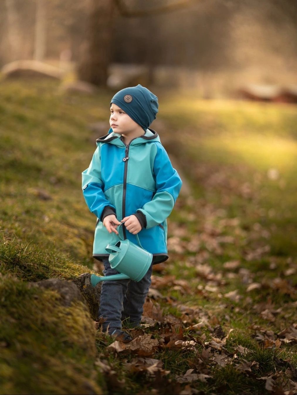 Jacken: Kinder Softshelljacke mit Fleece,Türkis  80/86 – Neu und originalverpackt aus St-Prex von kaz_2kyk 4