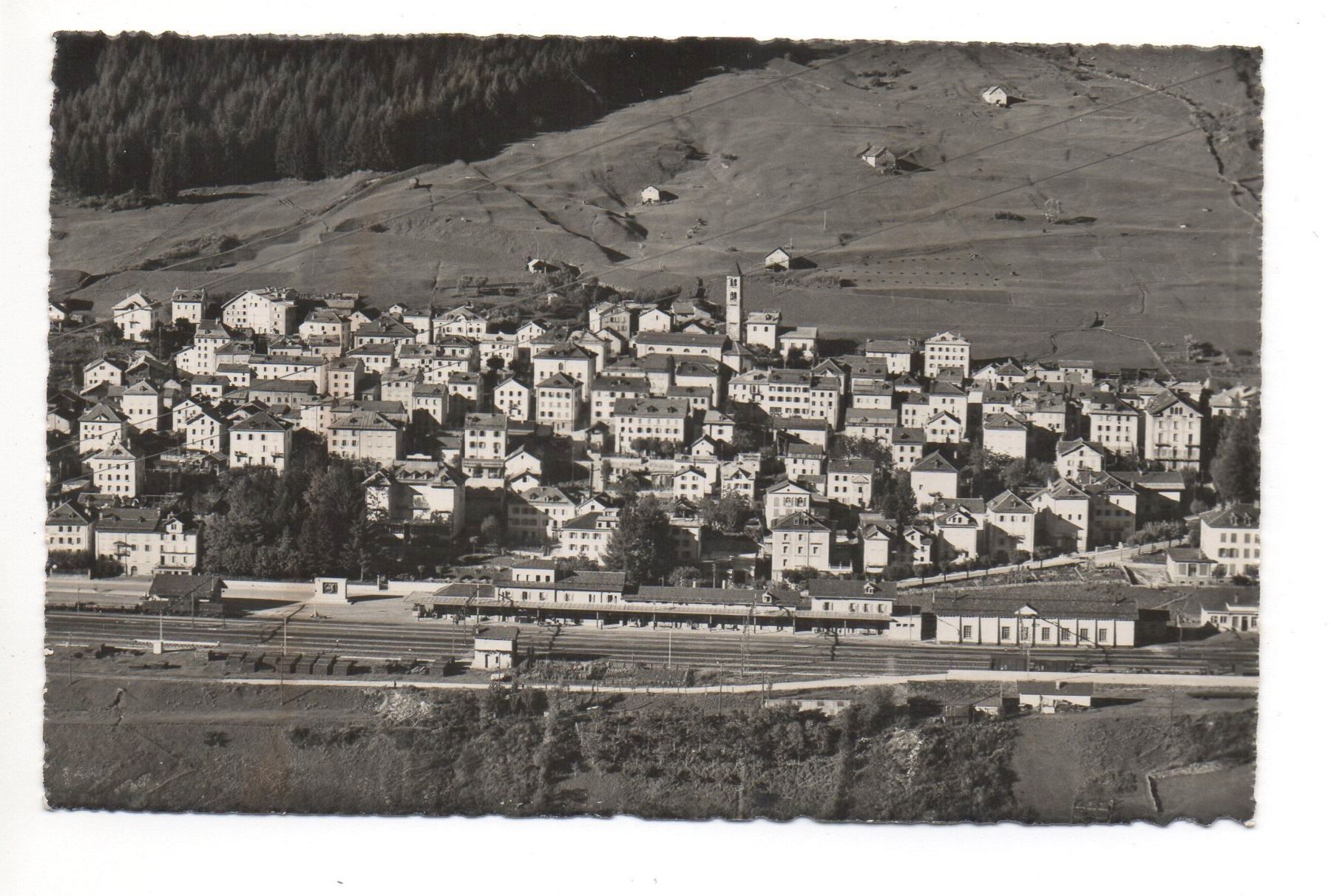 Cartoline postali: AIROLO La Gare Train Bahn Dampflok – Usato da Jona venduto da philajona
