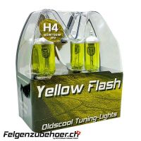 Halogenbirne gelb für Fahrzeuge 12V H4