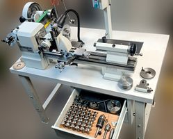 Tour Schaublin 102N révisé et outillé.
